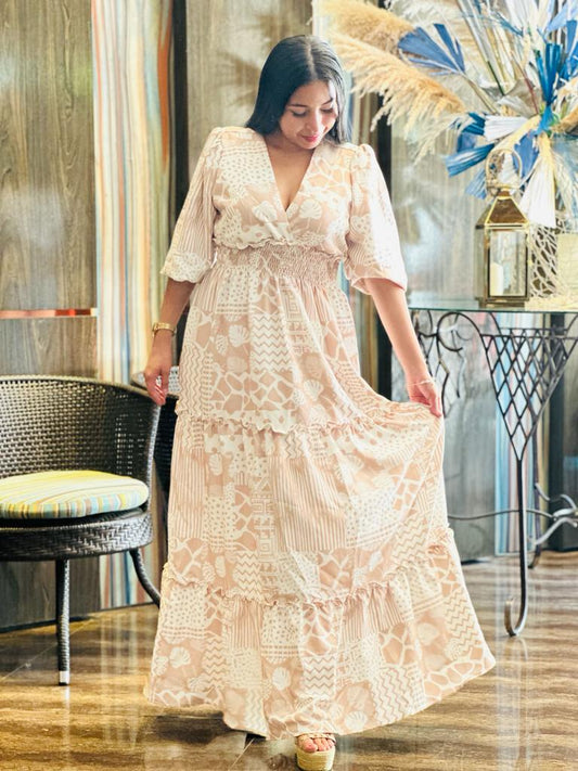 VESTIDO CAPUCHINO