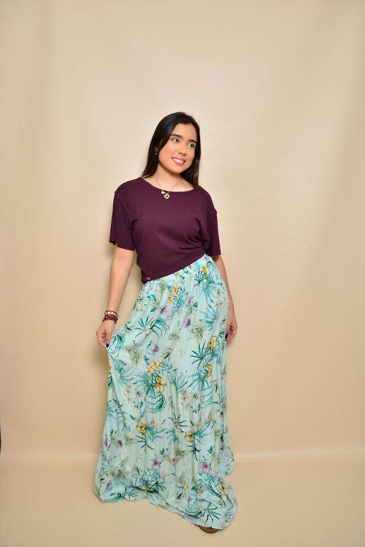 FALDA GREEN B