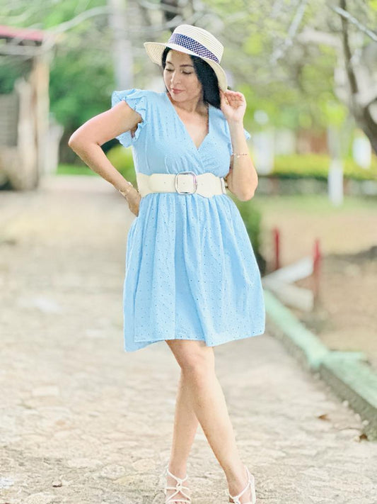 VESTIDO ALBA BLUE