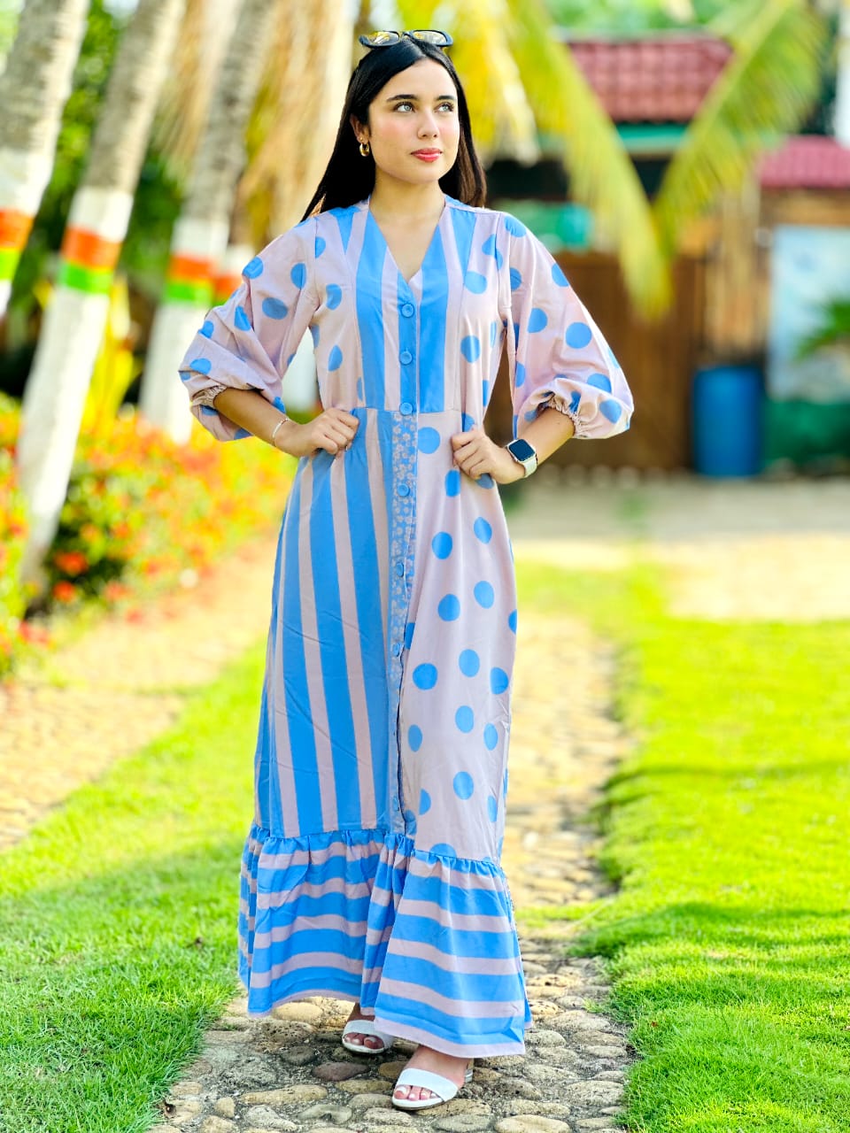 VESTIDO BLUE LINDA LUCIA