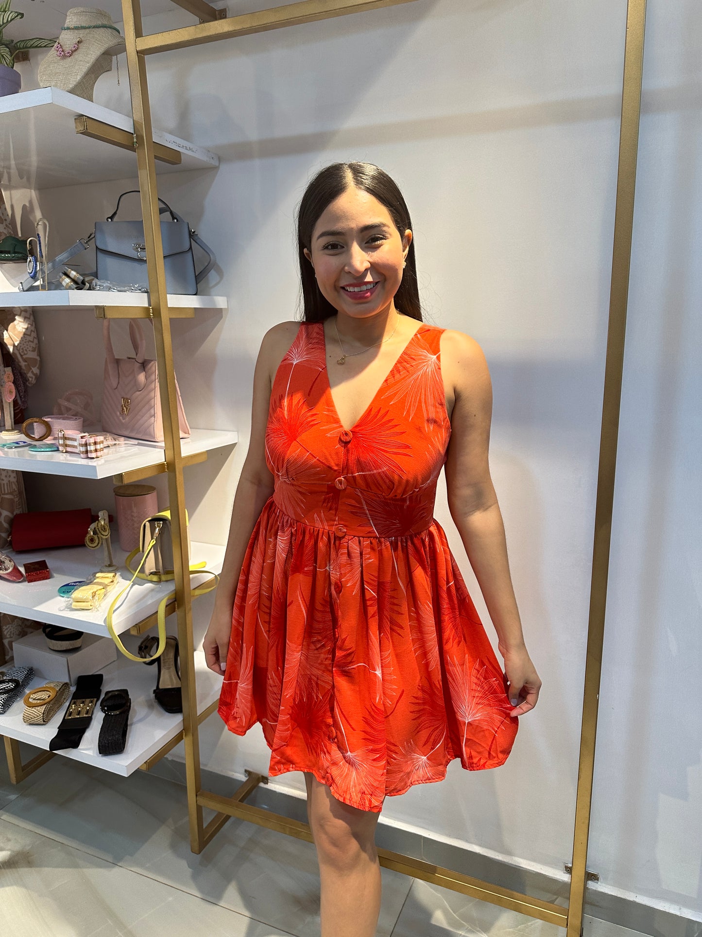 VESTIDO JEANNE PAQUIN CORTO