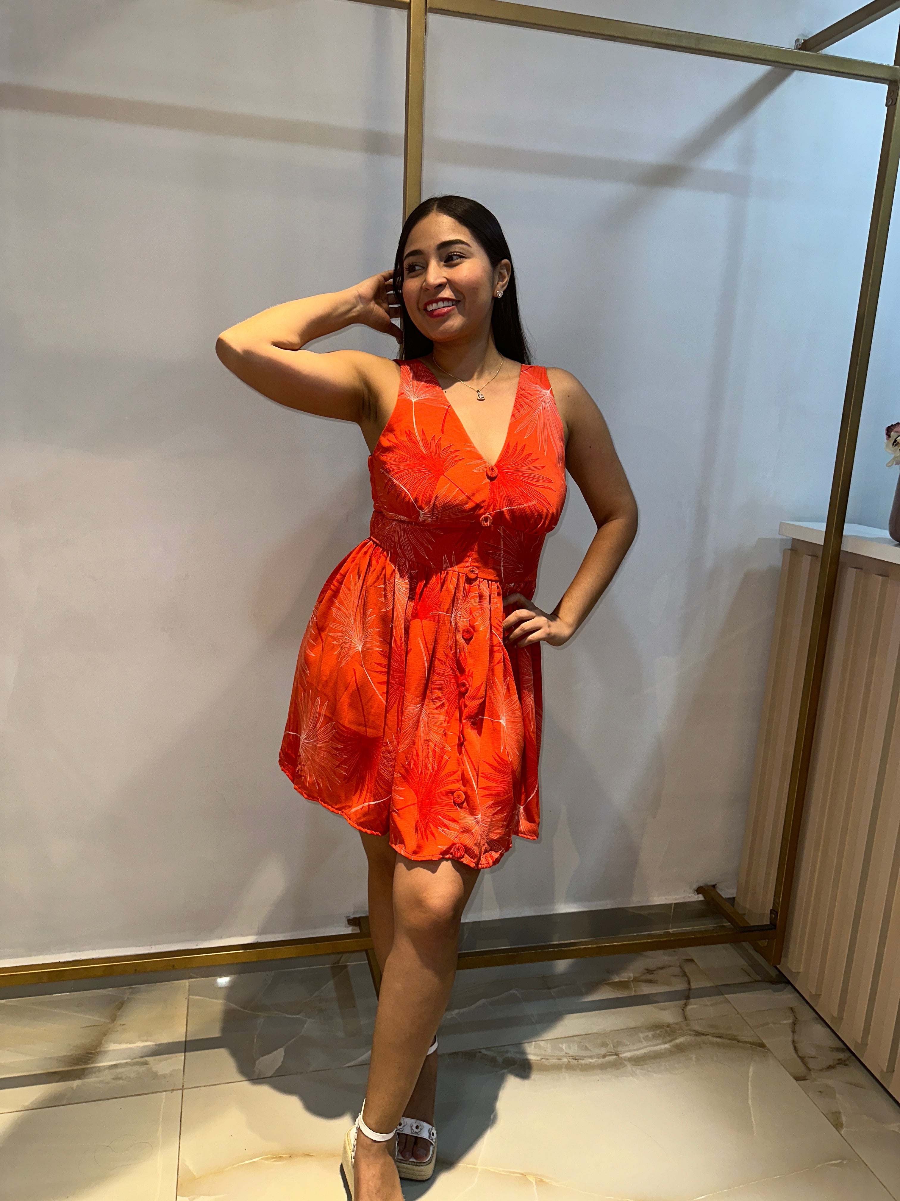 VESTIDO JEANNE PAQUIN CORTO