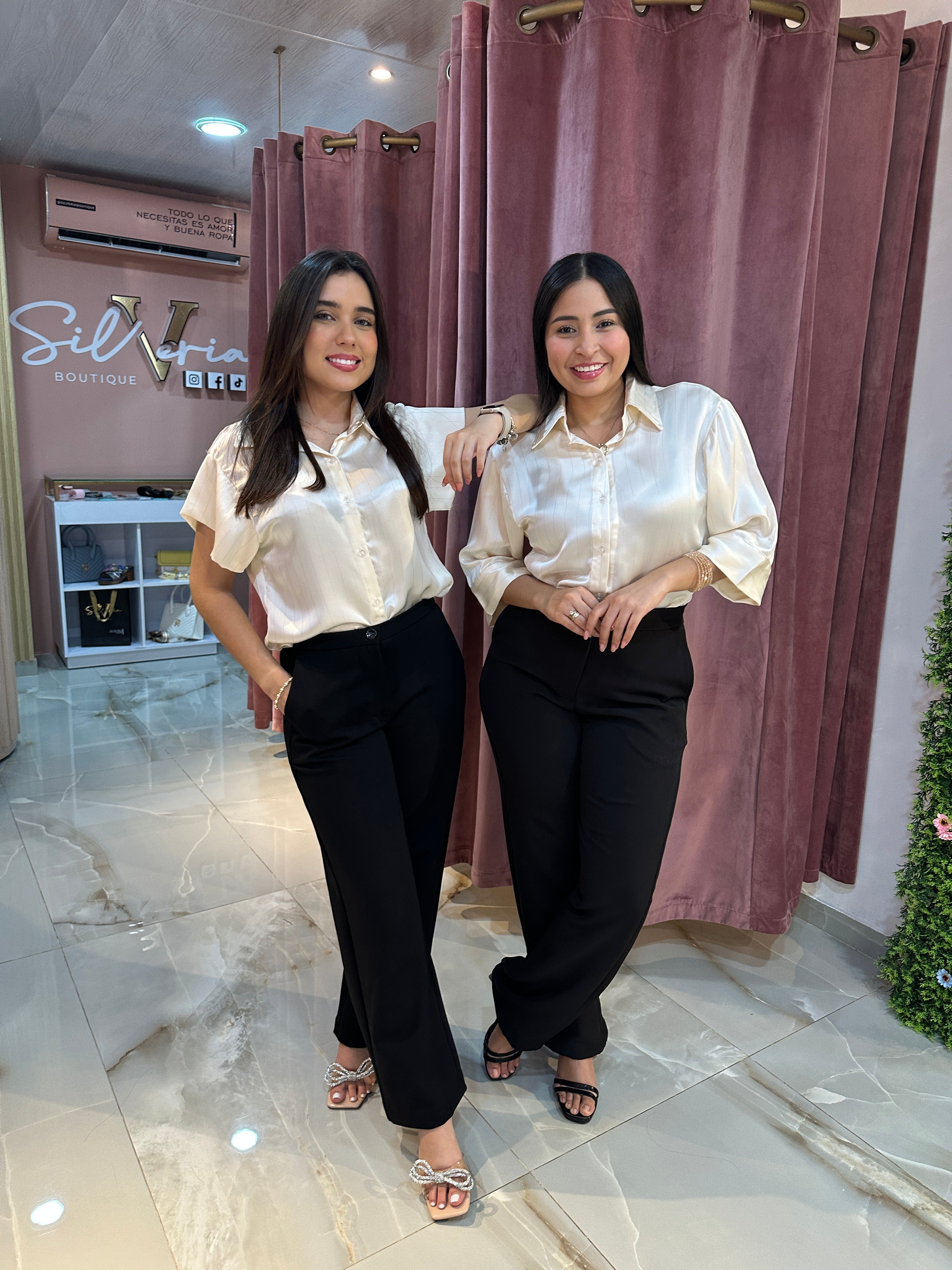 BLUSA EDWIN MAGA CORTA